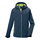 Killtec Softshell Jacket KOS 484 (with hood, windproof, water-repellent) dark blue boys